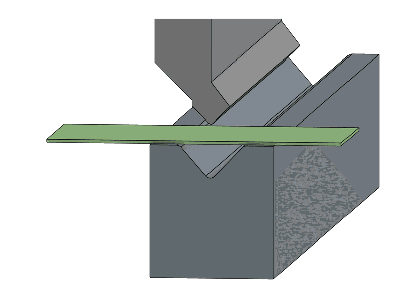 Good flange length before bending